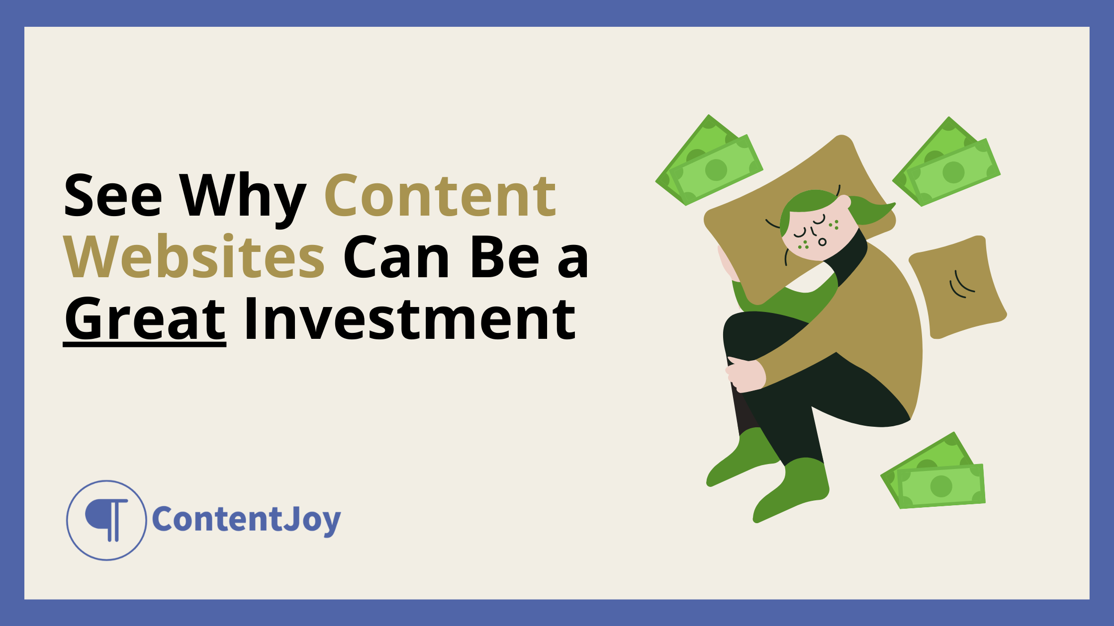 Content website investing